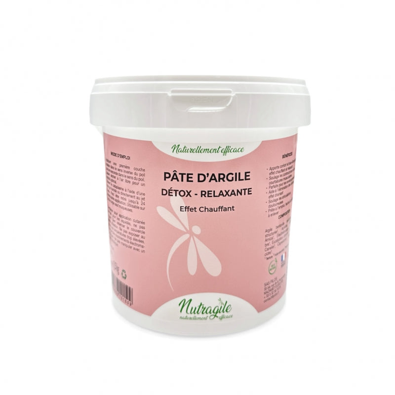 Pâte d’argile, Detox, relaxante 1,5 kg ￼